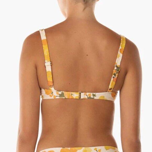 NWT Peony Holiday Bikini Top Size S - Picture 9 of 16